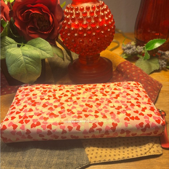 Kate Spade Heart Confetti Zip Around Wallet - Picture 3 of 7